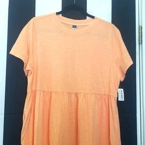 Old Navy dress-peach